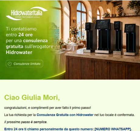 Email di follow-up automatico